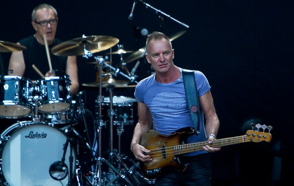 Sting and Vinnie Colaiuta at Norwegian Wood © Per Ole Hagen