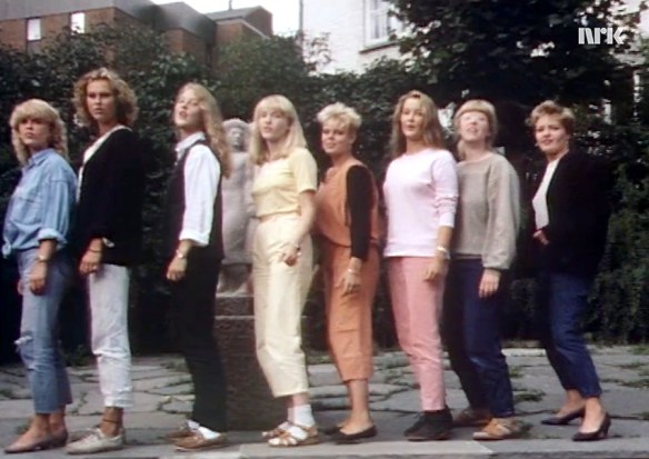 Hartvig Nissen klasseoktett 1984